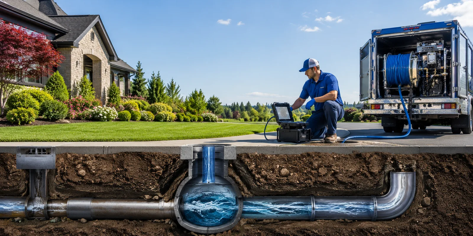 Drainage restoration information for Jeffersonville, GA